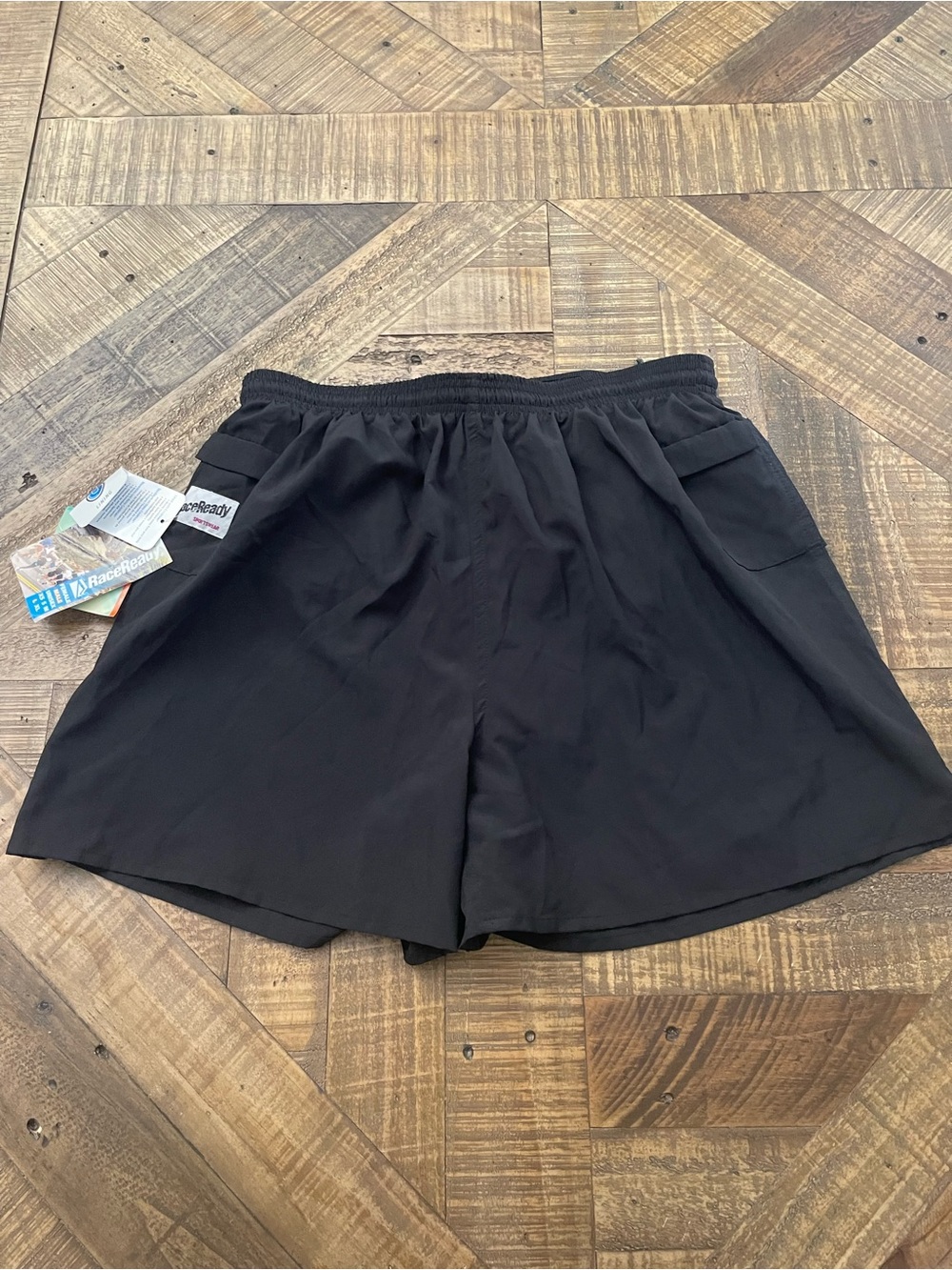 RaceReady LD Long Distance Running Shorts - Black